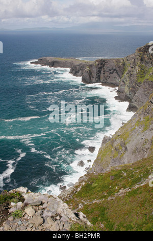 Der irischen Küste auf Valentia Island. Stockfoto