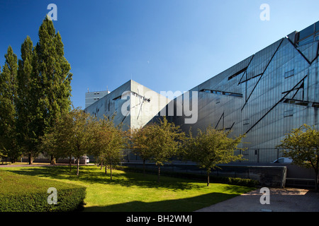 Außenansicht des jüdischen Museums, Berlin, Deutschland Stockfoto