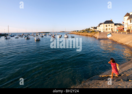 Portivy, Saint-Pierre de Quiberon, Morbihan, Bretagne, Frankreich Stockfoto