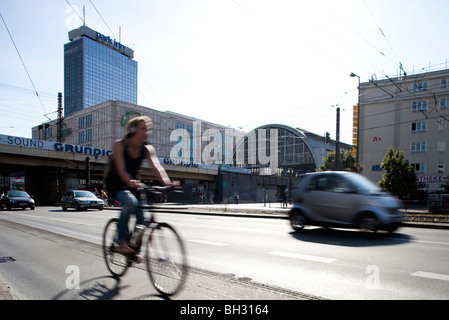 Karl-Liebknecht-Straße, Berlin, Deutschland Stockfoto