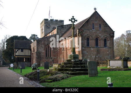 St. John the Baptist Church, Berkswell, West Midlands, England, UK Stockfoto