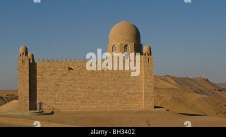 DER AGA KHAN MAUSOLEUM, DER 48. IMAM DER ISMAILITEN MUSLIMISCHE SEKTE, ASSUAN, ÄGYPTEN, AFRIKA Stockfoto