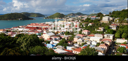 Charlotte Amalie, St. Thomas, Amerikanische Jungferninseln Stockfoto