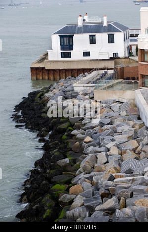 Quebec Haus, Bad Platz, Old Portsmouth, Portsmouth, Hampshire, England, UK. Stockfoto