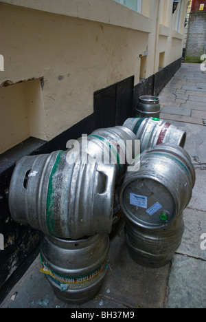 Bier Fässer Birmingham England UK Europe Stockfoto