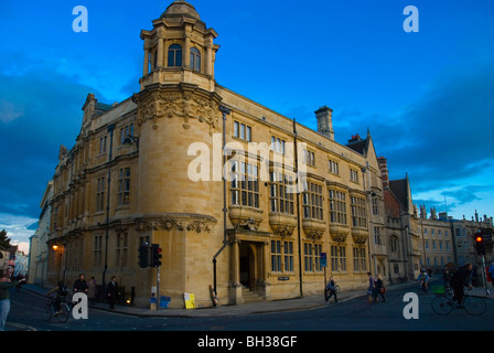 Alte indische Institutsgebäude Broad Street Oxford England UK Europa Stockfoto