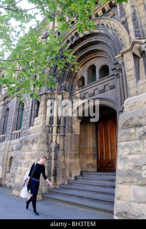 ehemaliger Richter Gericht Ecke La Trobe Straße und Russel Melbourne Victoria Australien Stockfoto