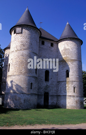 SCHLOSS DES TOURELLES, VERNON, EURE (27), NORMANDIE, FRANKREICH Stockfoto