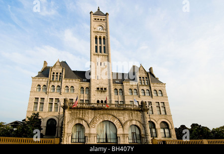 Union Station Nashville, heute ein Wyndham Historic Hotel in Nashville, Tennessee Stockfoto