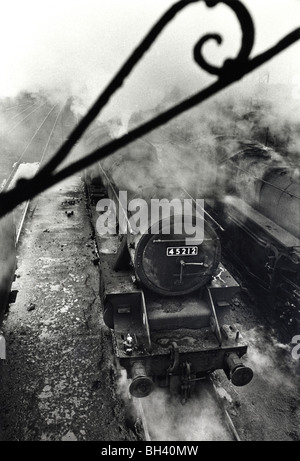 Die letzten Tage des Dampfes in Großbritannien im Jahr 1968 aufgenommen im Monat bevor alle Dampfzüge von British Railways verschrottet wurden. Stockfoto