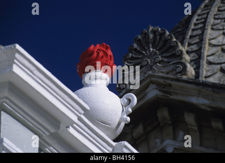 Detail des Denkmals in der Schmerzensmutter Friedhof, Malta Stockfoto