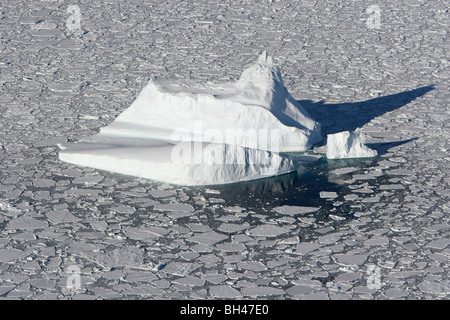 Eisberge im südlichen Ozean vor der Küste der Antarktis. Stockfoto