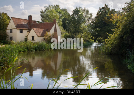 Willy Lotts Ferienhaus in John Constable Land in der Nähe von Flatford Mill. Stockfoto