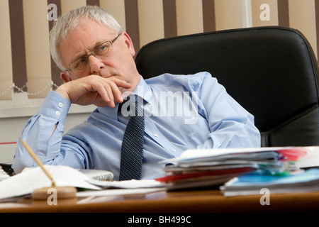 Englische Demokrat Politiker Peter Davies, der gewählten Bürgermeister von Doncaster Metropolitan Borough Council (DMBC). Stockfoto