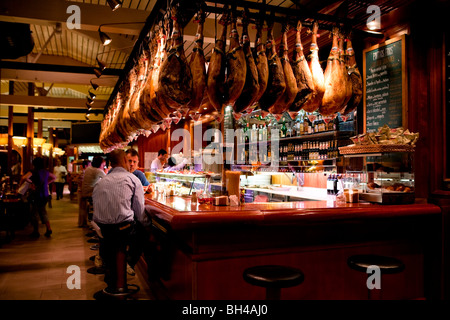 Barcelona - Tapas-restaurant Stockfoto