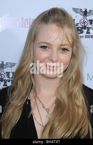 PORTIA DOUBLEDAY INGLOURIOUS BASTERDS LOS ANGELES PREMIERE HOLLYWOOD LOS ANGELES CA USA 10. August 2009 Stockfoto