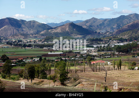 Landwirtschaftlich geprägten Region, Constanza, Dominikanische Republik Stockfoto