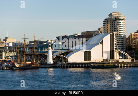 Australian National Maritime Museum in Darling Harbour, Sydney, Australien Stockfoto