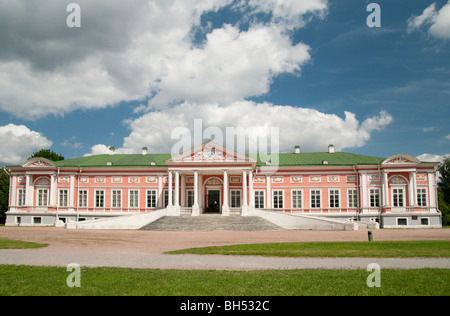 Palast in Kuskowo Park, Moskau, Russland Stockfoto