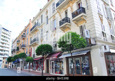 Monaco-Geschäfte Stockfoto