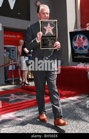 GEORGE HAMILTON GEORGE HAMILTON von der WALK OF FAME HOLLYWOOD LOS ANGELES CA USA 12. August 2009 geehrt Stockfoto