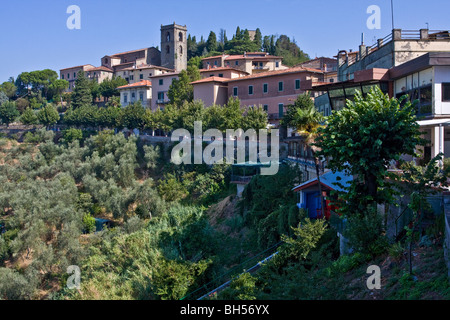 Montecatini Alto Toskana Italien Stockfoto