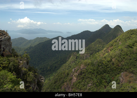 Langkawi Cable Car Vista, Malaysia Stockfoto