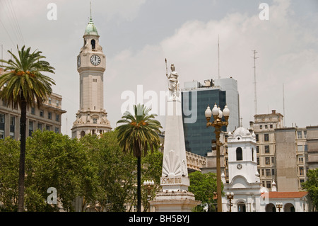 Buenos Aires Stadt Pyramide Plaza de Mayo Cabildo Stockfoto