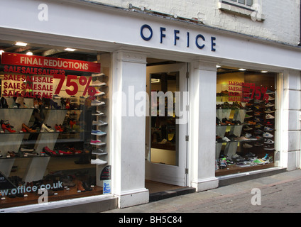 Ein Büro-Verkaufsstelle in Nottingham, England, Vereinigtes Königreich Stockfoto