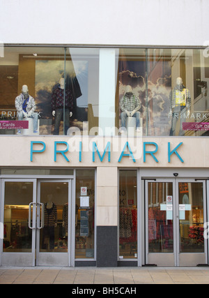 Primark Mode Ladengeschäft in Nottingham, England, Vereinigtes Königreich Stockfoto