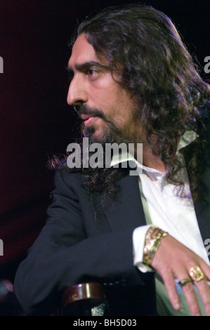 Diego el Cigala, legendäre Flamenco-Sänger singen in Sevilla Stockfoto