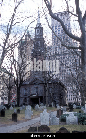 St. Pauls Kapelle, New York Stockfoto