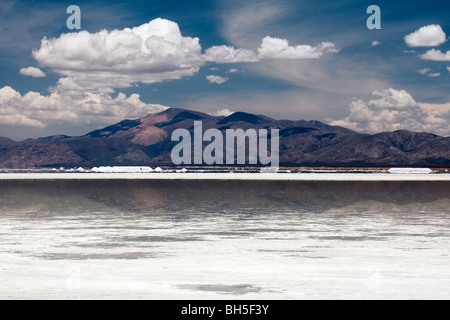 Salinas Grande Route 52, Provinz Jujuy, Argentinien Stockfoto