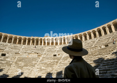 Aspendos antike Theater in Antalya Türkei Stockfoto