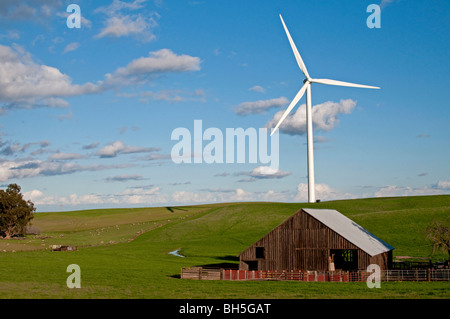 Shiloh II-Windprojekt in der Nähe von Rio Vista, Kalifornien. Stockfoto