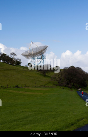 Das Gericht, Teil des Radioteleskop mit einem 150 Fuß Parabolantennen verwendet für astronomische Beobachtungen, befindet sich in der Stanford Stockfoto