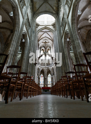 St. Maclou in die Stadt Rouen Stockfoto