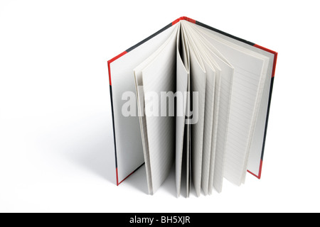 Hard Cover Notizbuch Stockfoto