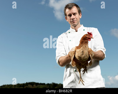 Koch Holding Henne Stockfoto