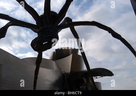 Das Guggenheim-Museum Bilbao, Spanien Stockfoto