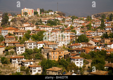 Malerische Aussicht der Stadt Safranbolu Karabuk Türkei Stockfoto