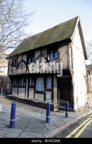 Außenseite des Severns, die Gebäude nun Zentrum der Spitze entlang Burg Straße Nottingham uk Stockfoto