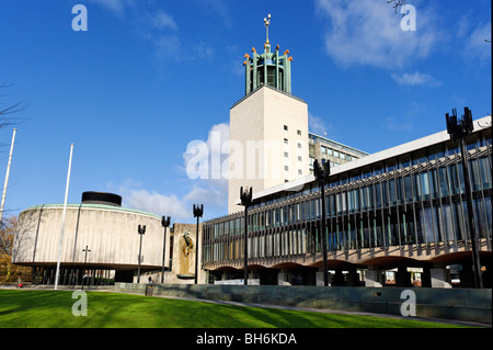 Civic Centre Newcastle Upon Tyne Stockfoto