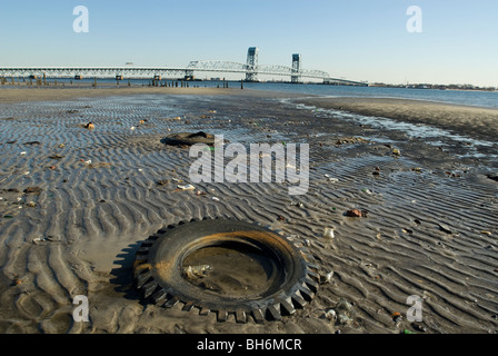 Barren-Insel in der Toten Pferd Bay in der Gateway National Recreation Area in Brooklyn in New York Stockfoto