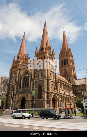 St. Pauls Cathedral, Melbourne, Australien Stockfoto