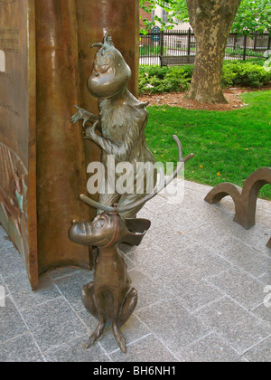 Dr. Seuss National Memorial Sculpture Garden Stockfoto