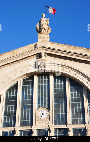 Gare du Nord Paris Frankreich Stockfoto