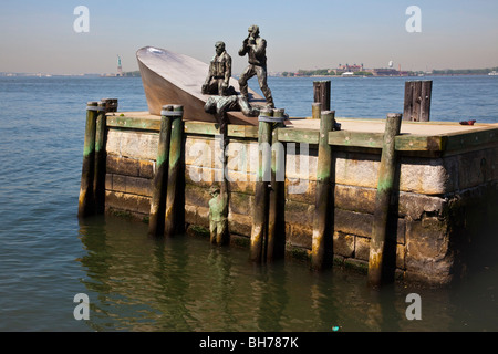 Amerikanische Händler Mariner Denkmal im Zentrum von Manhattan, New York City Stockfoto