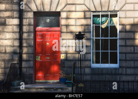 17 Heriot Row. Edinburgh. Stockfoto