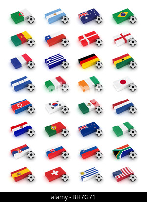 Fußball-WM 2010 Stockfoto
